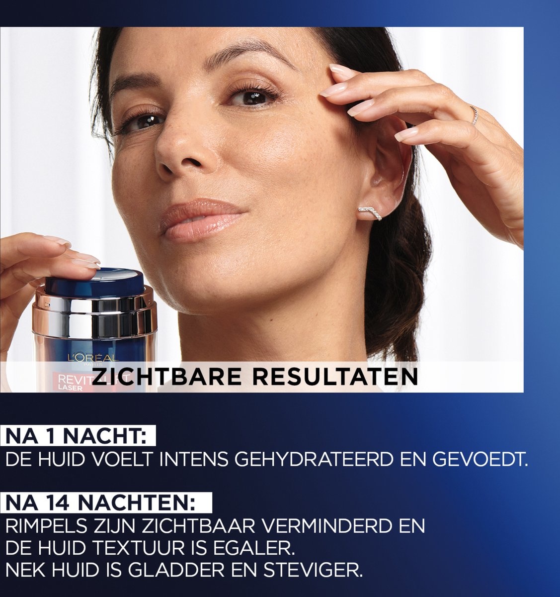 L'Oréal Paris Revitalift Lasergepresste Nachtcreme - Retinol und Niacinamid - 50 ml