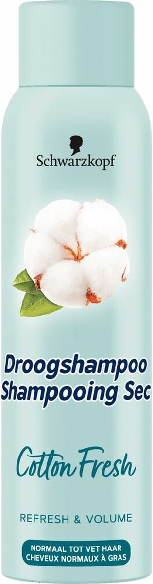 Spookachtig bevel Bibliografie Schwarzkopf Cotton Fresh Droogshampoo - 150 ml - Onlinevoordeelshop