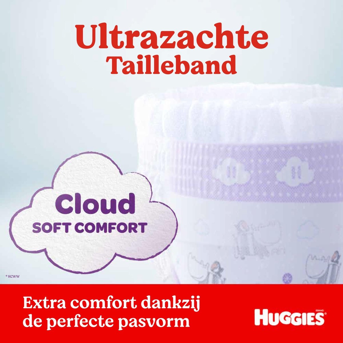 Huggies Ultra Comfort Diaper Pants - taille 5 (12 à 17 kg) - 128 pièces - Boîte mensuelle - Emballage endommagé