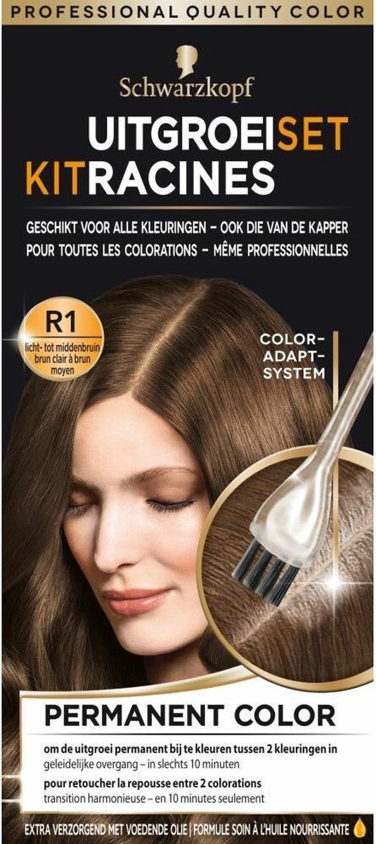 Schwarzkopf Kit Croissance R1 Cheveux châtain clair à moyen