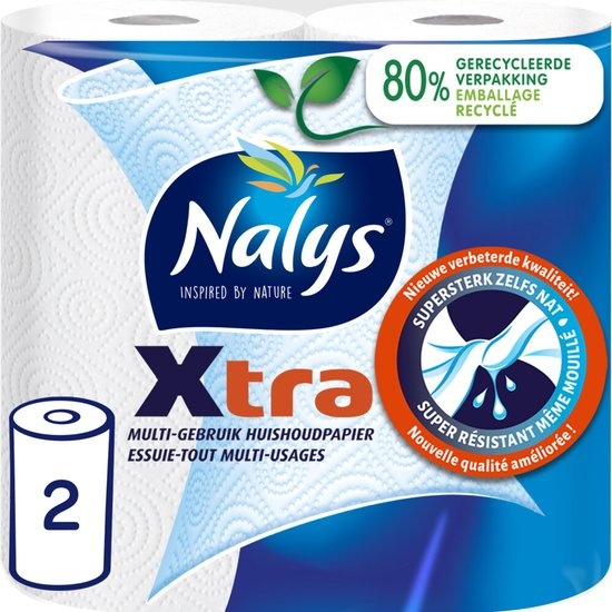 Nalys Küchenpapier Xtra - 2 Rollen