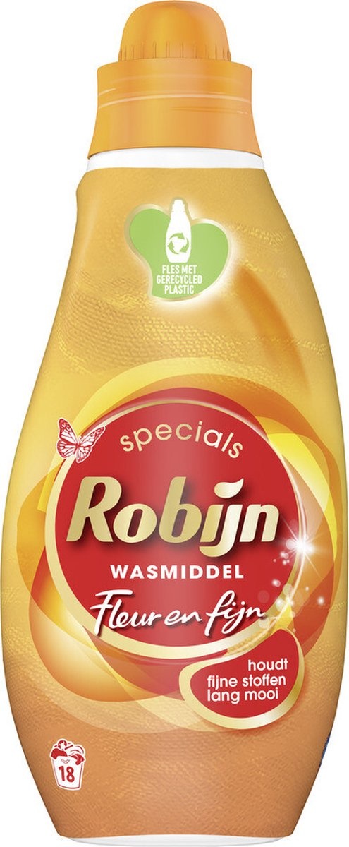 Robijn Vloeibaar Wasmiddel Fleur en Fijn 720 ml