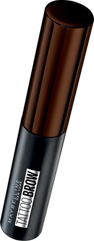 Maybelline Tattoo Brow Gel - 3 Dark Brown - Eyebrow gel - Packaging damaged