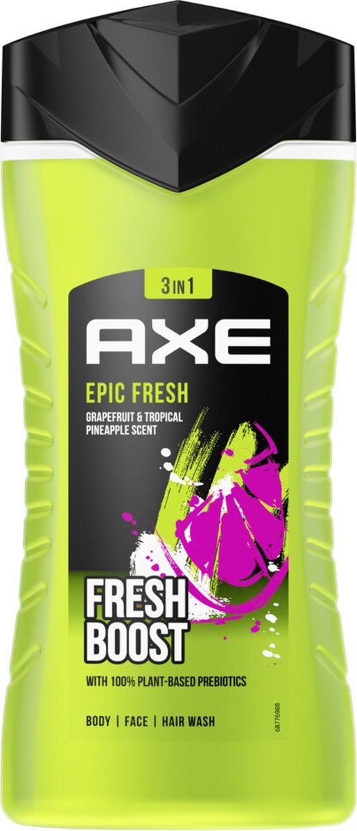 Axe Gel Douche Epic Fresh 3-en-1 - 250 ml