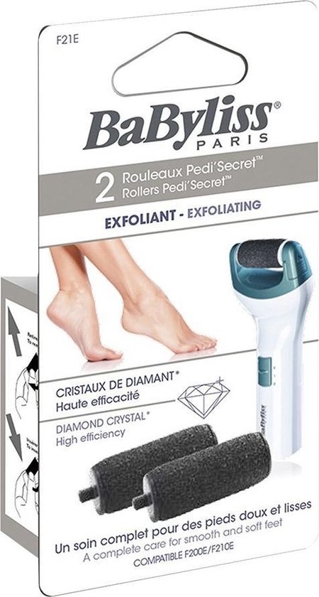 Babyliss 2 rouleaux de recharge de cristaux de diamant.