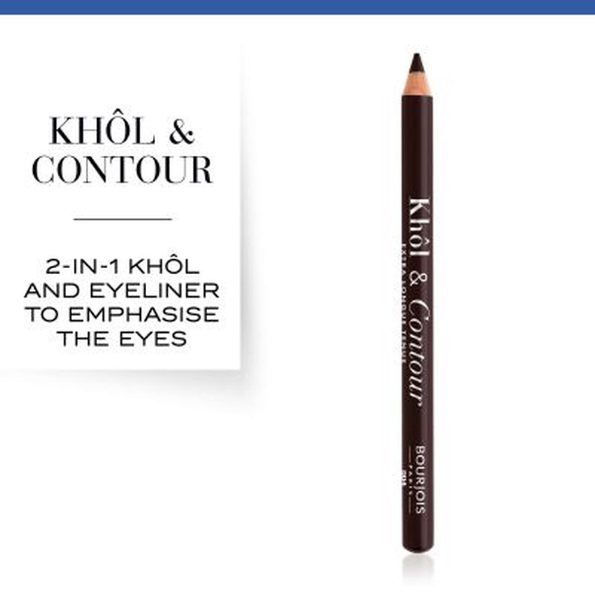 Bourjois Khol & Contour Extra Long Wear Eye Pencil - 004 Brun-Dependante