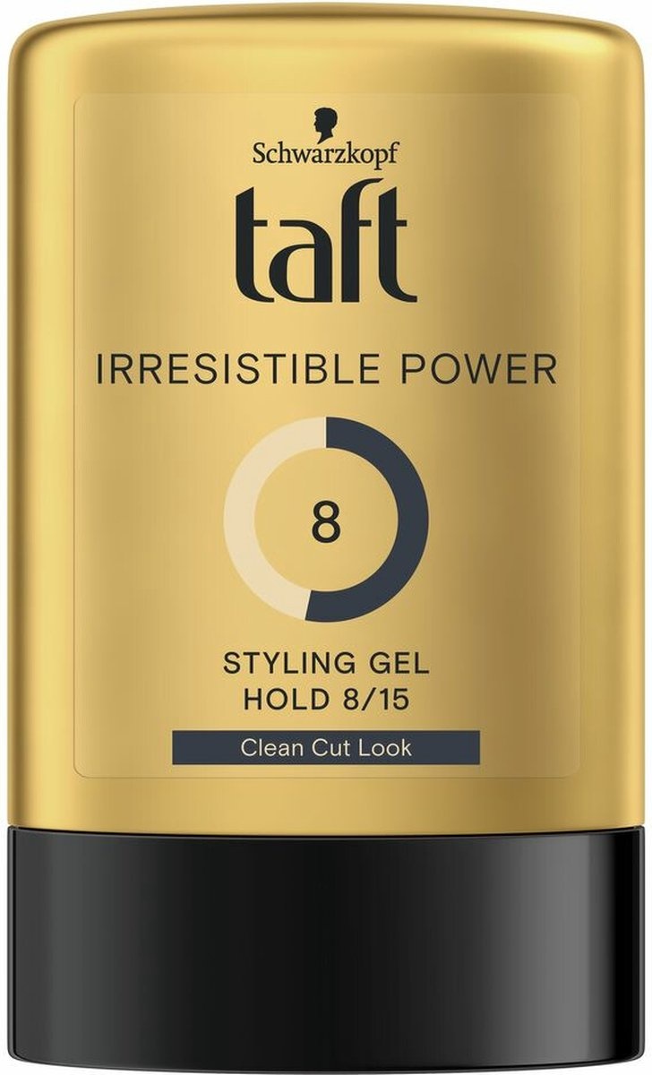 Taft Men Power Gel Irresistible Power Hold 8 - 300 ml - Onlinevoordeelshop Taft Men Power Gel Irresistible Power Hold 8 - 300 ml - Onlinevoordeelshop