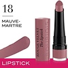 Bourjois Rouge Velvet The Lipstick Lipstick - 18 Mauve-Martre