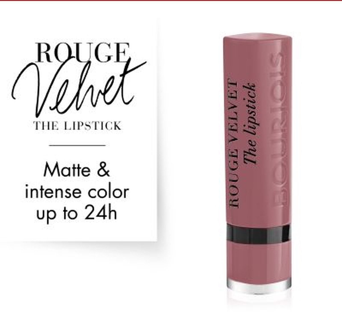 Bourjois Rouge Velvet The Lipstick Rouge à lèvres - 18 Mauve-Martre