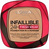L'Oréal Paris - Infaillible 24H Fresh Wear Foundation In A Powder - 300 Amber