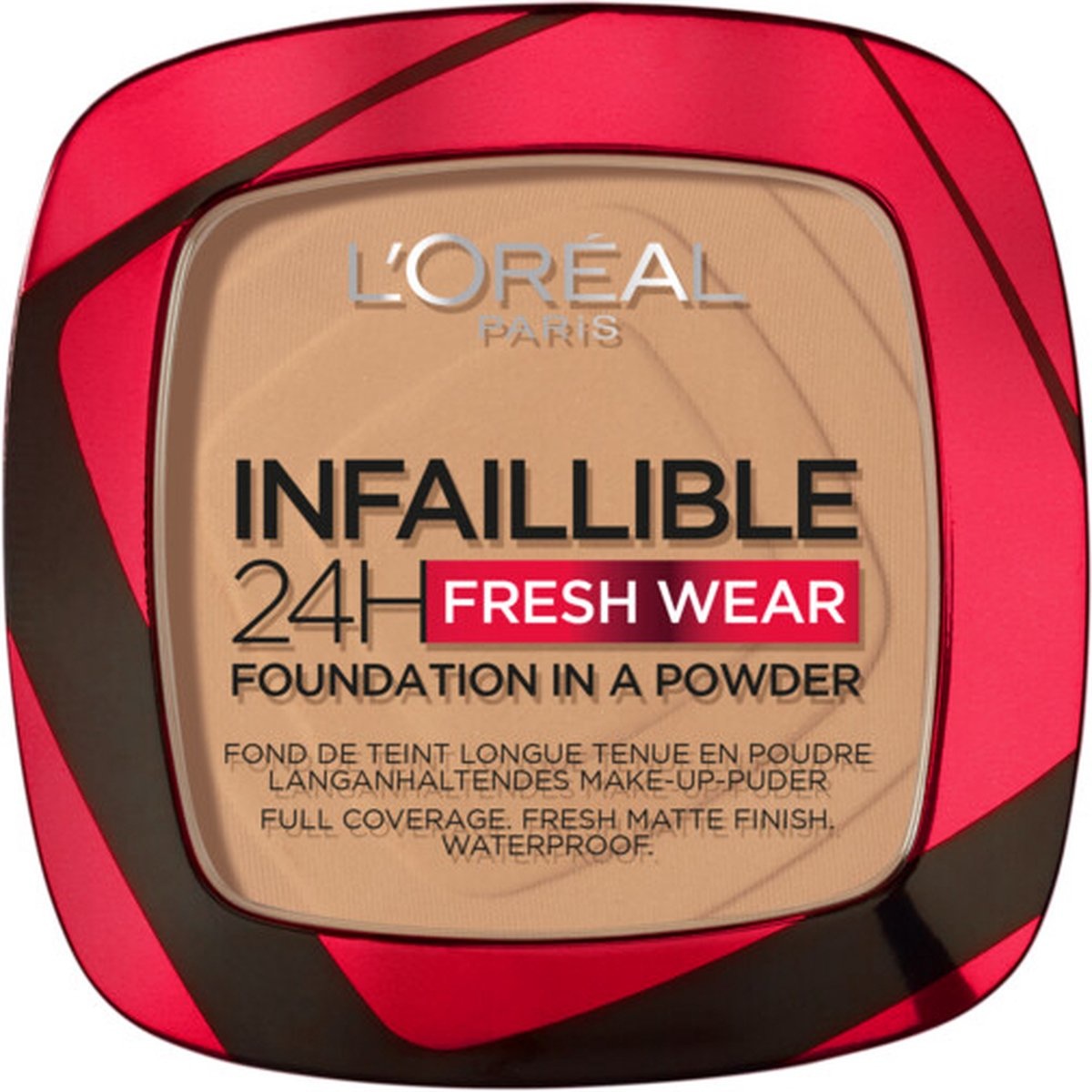 L'Oréal Paris - Infaillible 24H Fresh Wear Foundation in einem Puder - 300 Bernstein