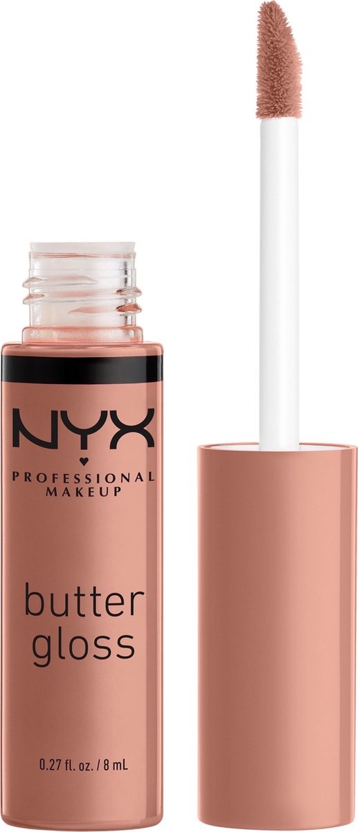 NYX Professional Makeup Butter Gloss - Madeleine BLG14 - Lip Gloss - 8 ...