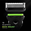 GilletteLabs Avec Barre Exfoliante De Gillette - Support Magnétique - 1 Manche - 1 Lame De Rasoir - Emballage abîmé