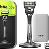 GilletteLabs With Exfoliating Bar From Gillette - 1 Handle - 2 Razor Blades - Magnetic Holder - Travel Case - Packaging Damaged