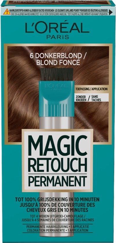 L'Oréal Paris Magic Retouch Permanent 6 - Dunkelblond - Permanente Haarfarbe