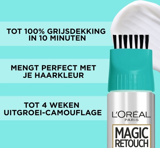 L’Oréal Paris Magic Retouch Permanent 6 - Donkerblond - Permanente Haarkleuring