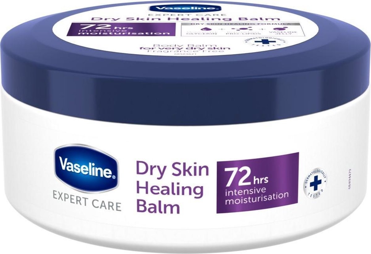 Vaseline Body Balm Expert Care Healing Dry Skin - 250 ml - Packaging damaged