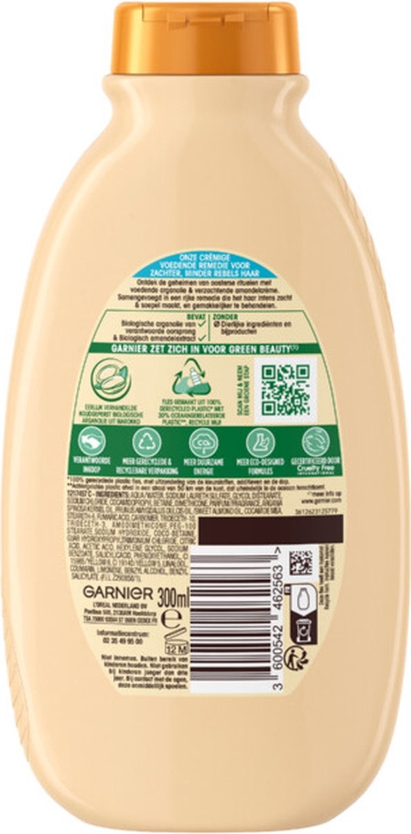 Garnier Loving Blends Shampoing nourrissant riche à l'argan - Cheveux très secs et indisciplinés - 300 ml