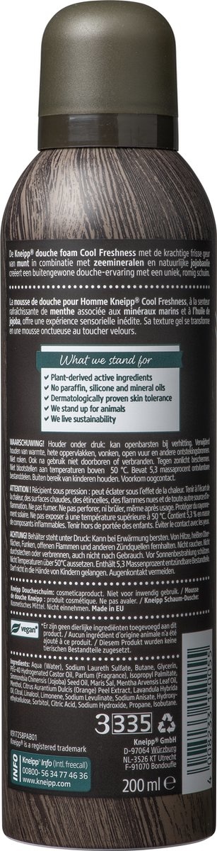 Kneipp Men - Cool Freshness - Douche Foam