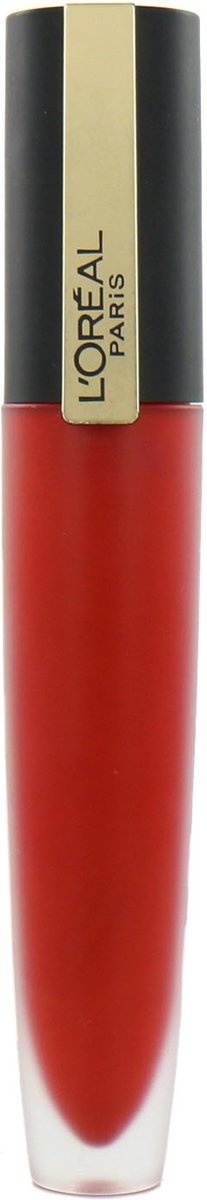 L'Oréal Paris Rouge Signature Lipstick - 115 I Am Worth It - Red - Matte Liquid Lipstick