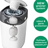 Tommee Tippee Milieuvriendelijke Twist & Click Luieremmer - met 1  Navulcassette - Wit - Verpakking beschadigd