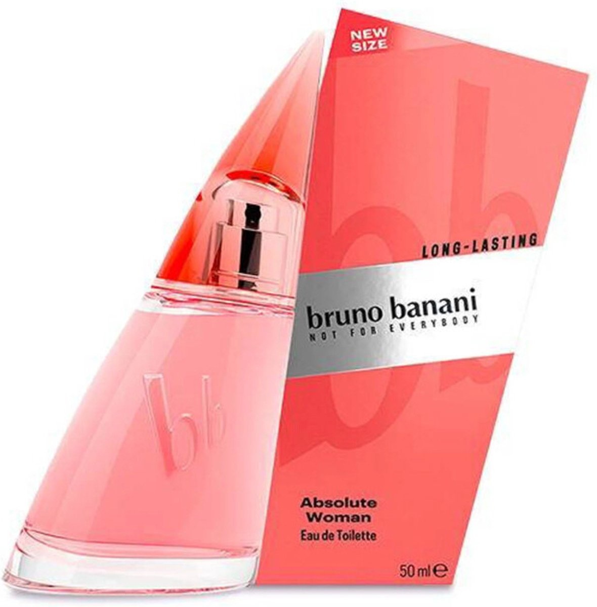 Bruno Banani Absolute Woman Eau de Toilette Spray - 50 ml - Verpakking beschadigd