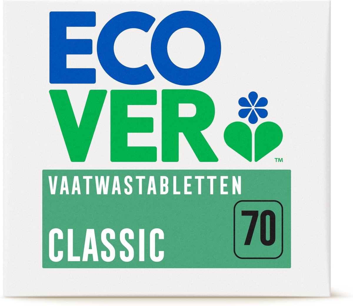 Ecover - Vaatwastabletten Classic - 70 Tabs