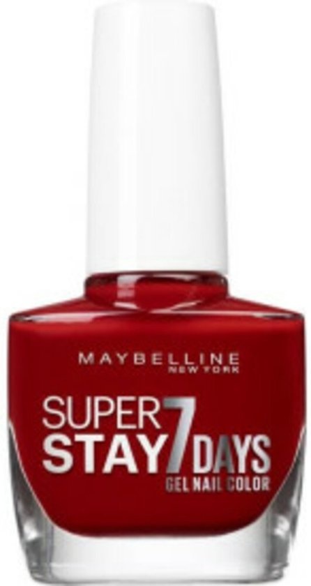 Maybelline SuperStay 7 Days Nail Polish - 06 Deep Red