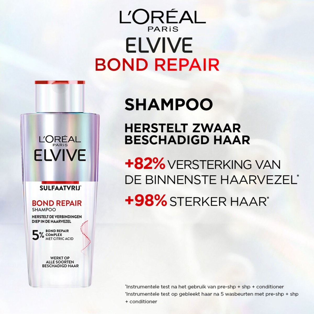 L'Oréal Paris Elvive Bond Repair Shampooing - 200 ml