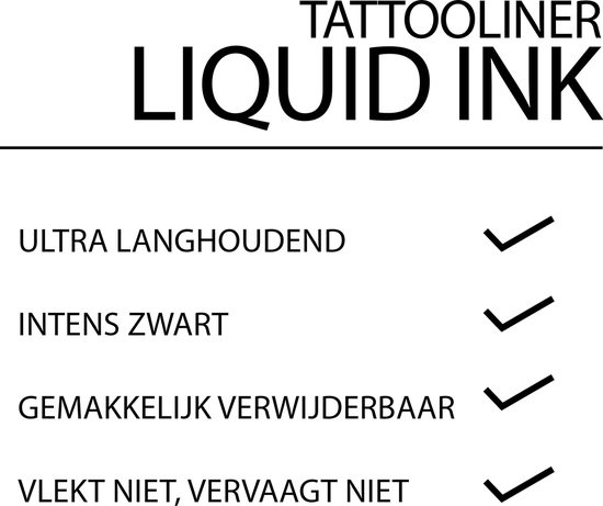 Maybelline Tattoo Studio - Tattoo Liner - Liquid Ink 710 Inked Black - Eyeliner liquide ultra longue durée - Emballage endommagé