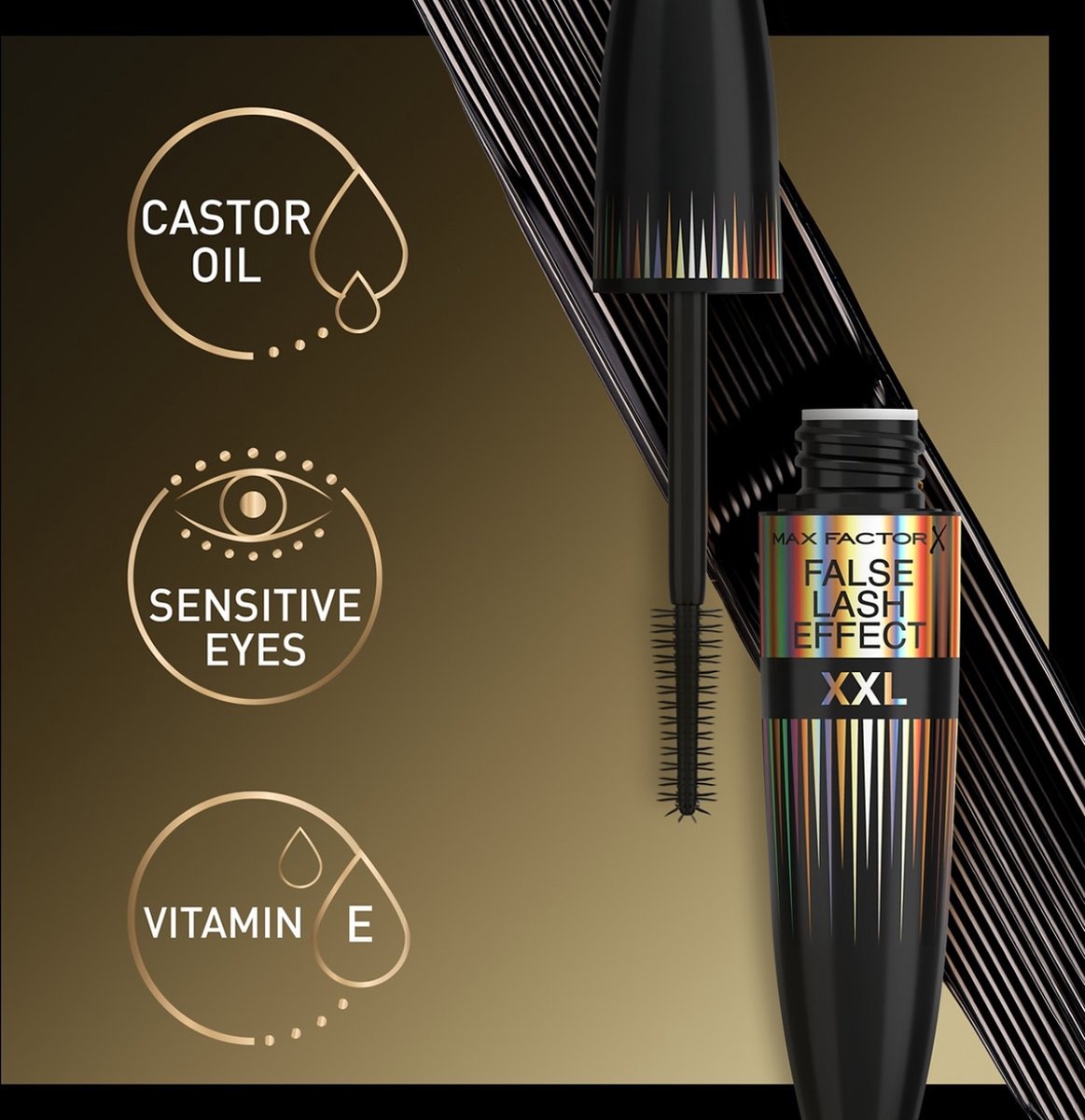 Max Factor Mascara Effet Faux Cils XXL 001 Noir