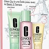 Clinique Kit d'introduction en 3 étapes Type de peau 3 - Coffret cadeau de soins de la peau