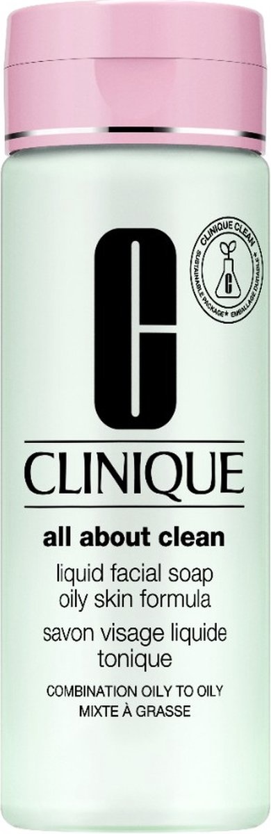 Clinique Liquid Facial Soap Facial Cleanser Oily Combination - 200 ml