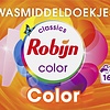 Lingettes détergentes couleur Robijn Classics 16 bandes de cire - Emballage endommagé