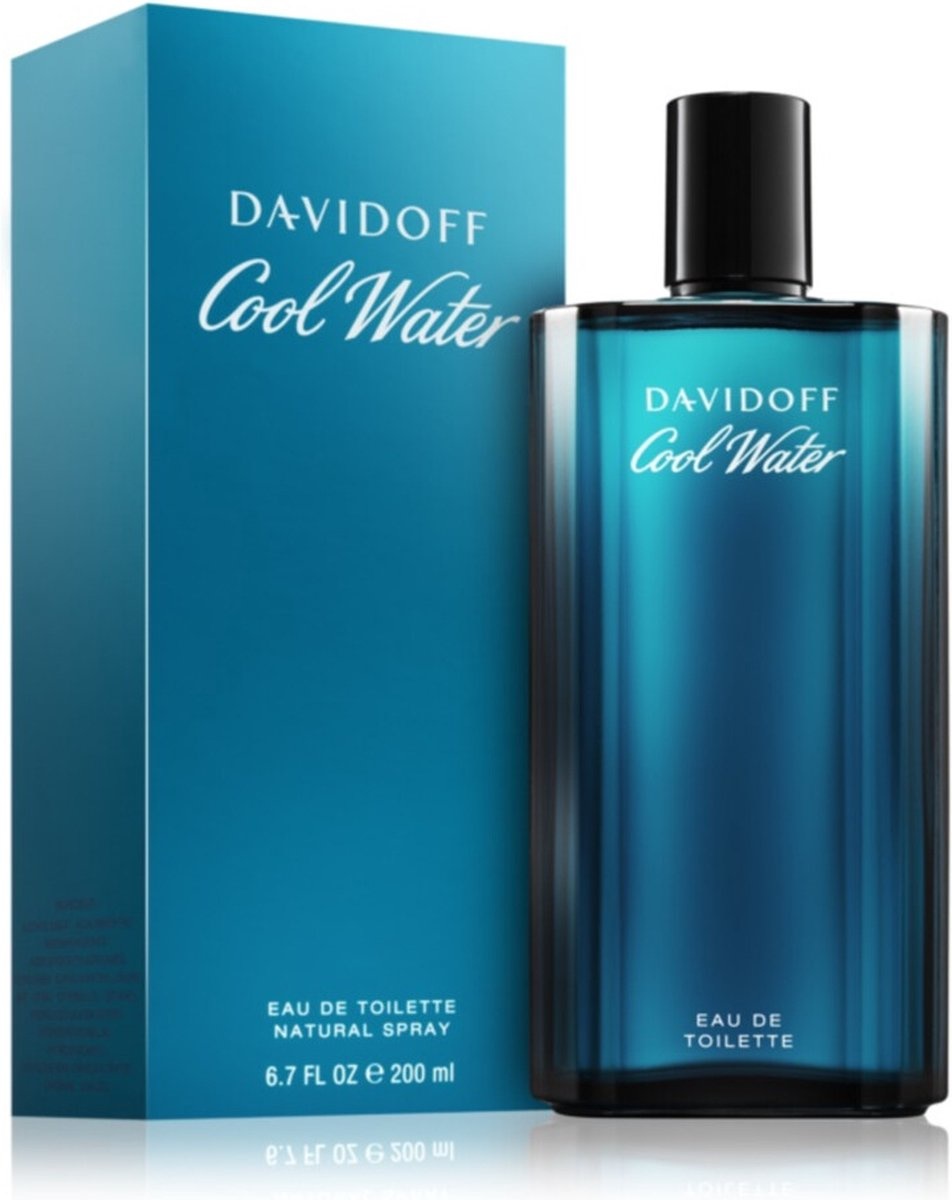 Davidoff Cool Water 200 ml - Eau de Toilette - Parfum homme