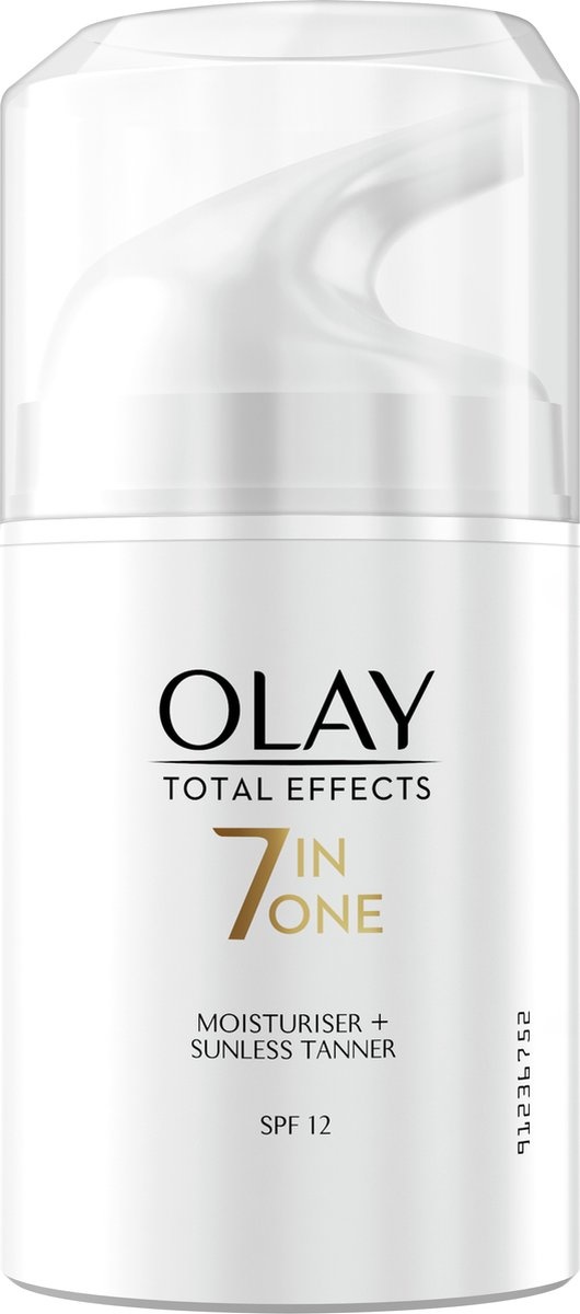 Olay Total Effects 7in1 Moisturizing Day Cream And Self Tanner - SPF12 - 50ml