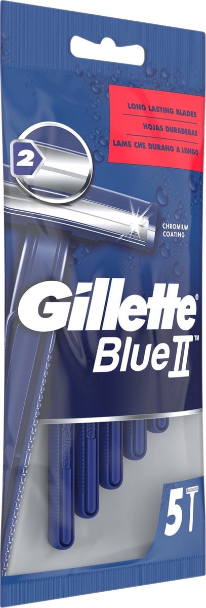 Gillette Blue ll Disposable razor blades 5pcs