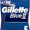 Gillette Blue ll Disposable razor blades 5pcs