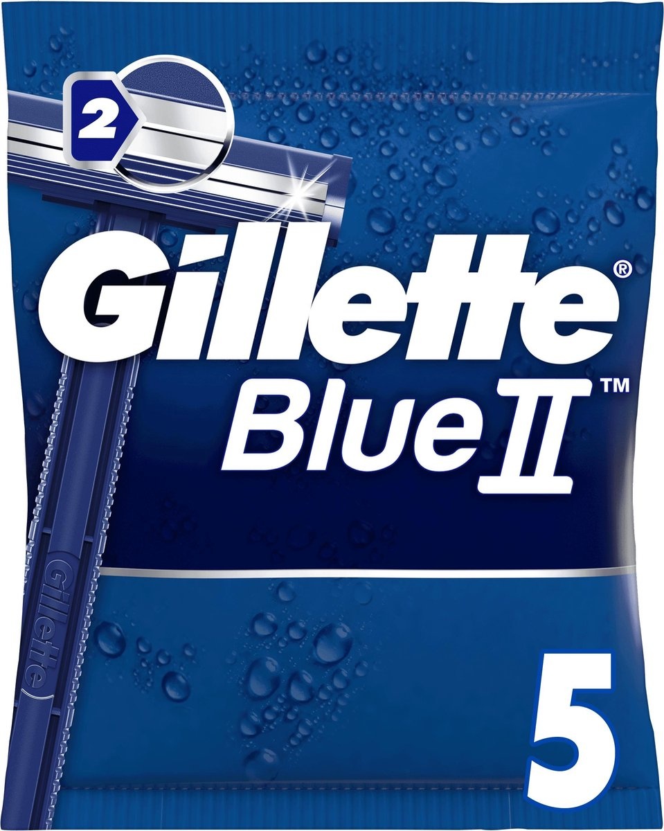 Gillette Blue ll Lames de rasoir jetables 5pcs
