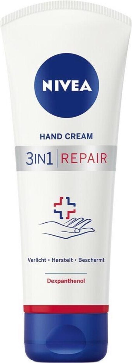 NIVEA 3 in 1 Repair Hand Cream - 100 ml