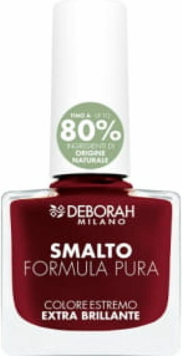 Deborah Milano Formula Pura Nagellack - 14 Dunkelrot