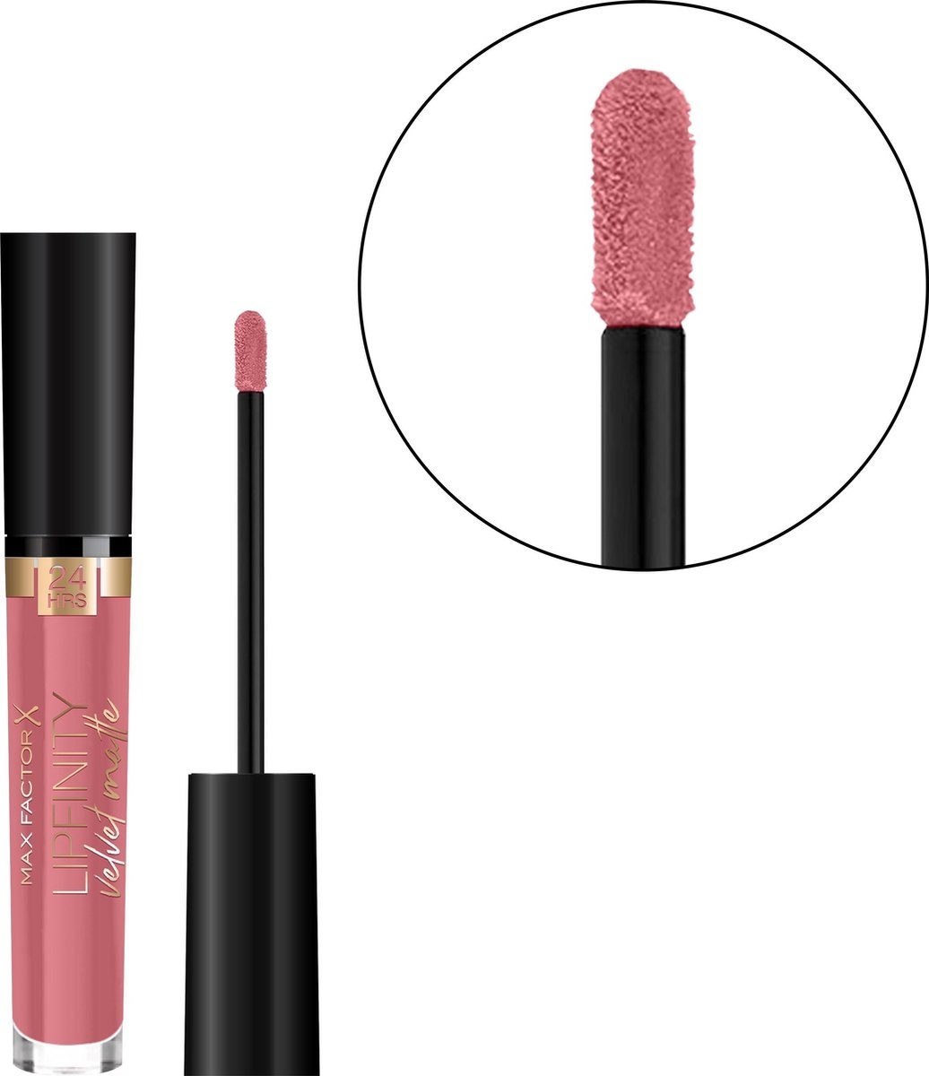 Rouge à lèvres mat Lipfinity Velvet de Max Factor - 020 Coco Crème Rose