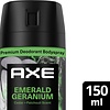 AXE Fine Fragrance Collection Emerald Geranium Premium Déodorant Body Spray 150 ml