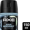 AX Fine Fragrance Collection Aqua Bergamot Premium Deodorant Body Spray 150 ml