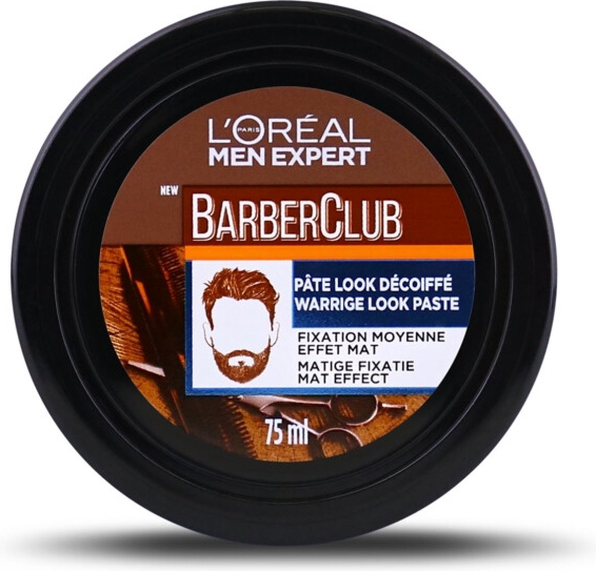 L'Oréal Paris Men Expert Barber Club Cire - Look ébouriffé - 75 ml