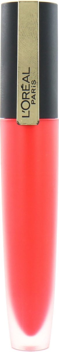L'Oréal Paris Rouge Signature Lipstick - 132 I Radiate - Rose - Rouge à Lèvres Liquide Mat