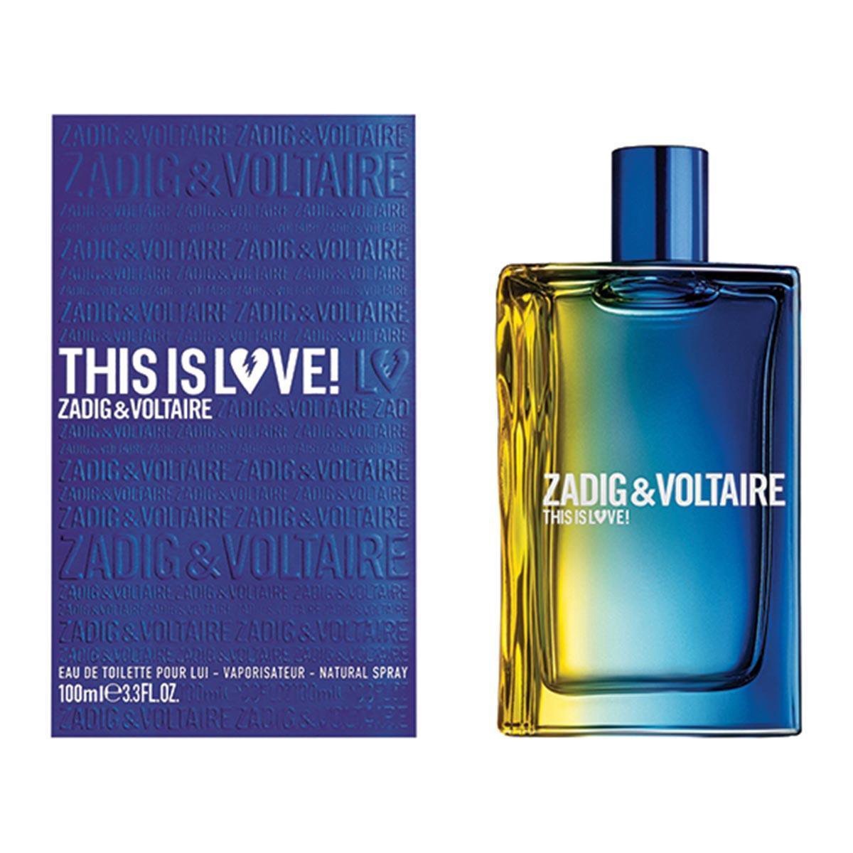 Zadig & Voltaire This is Love! 50 ml - Eau de toilette - Men's perfume - Packaging damaged