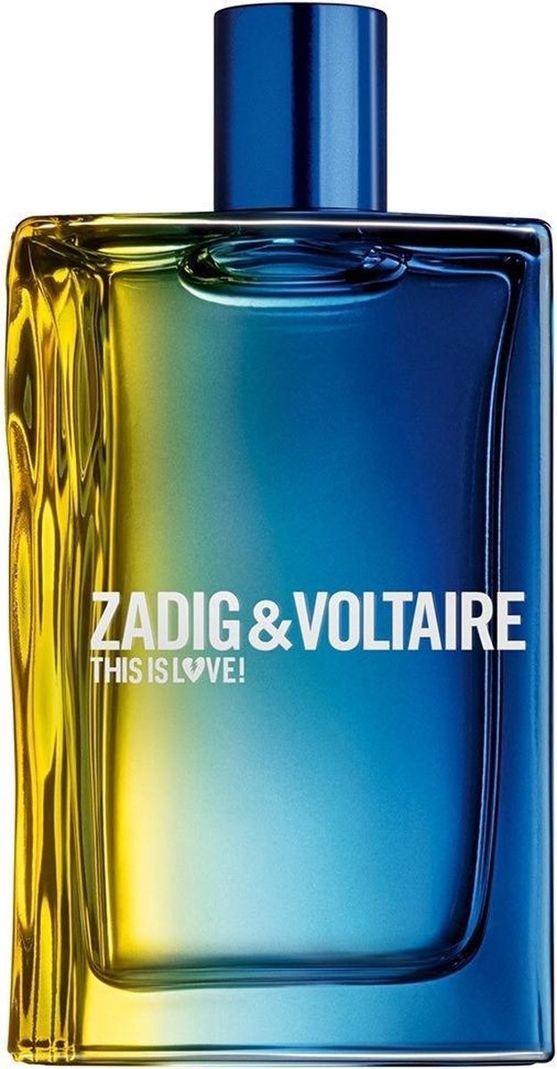 Zadig & Voltaire C'est l'Amour ! 50 ml - Eau de toilette - Parfum homme - Emballage abîmé