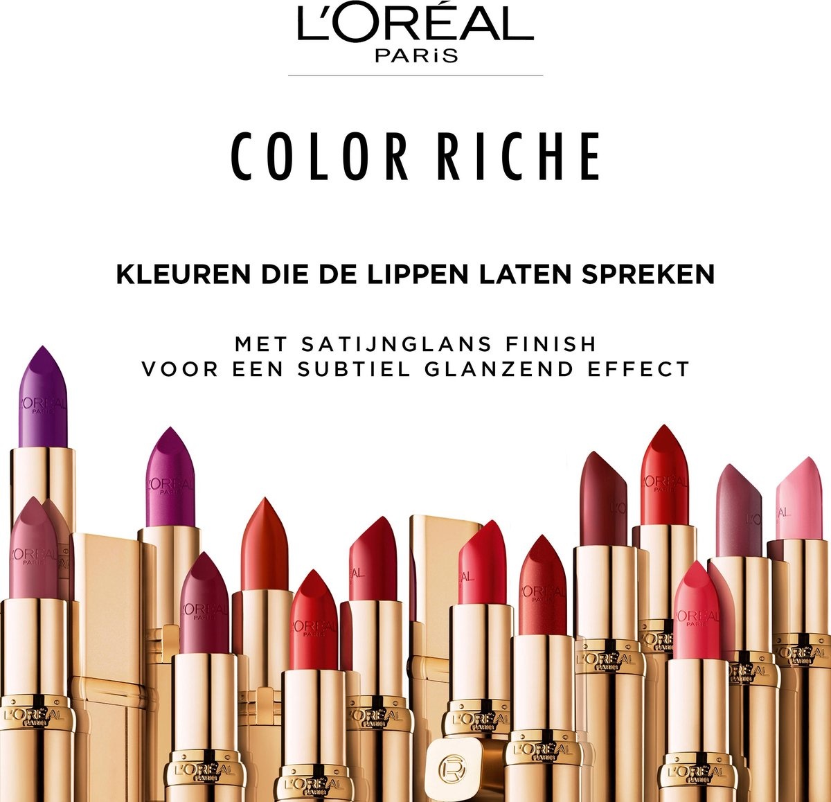 L'Oréal Paris Color Riche Satin Lipstick - 118 French Made - Rosa Lippenstift