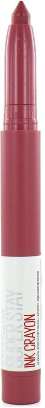 Maybelline SuperStay Ink Crayon Matter Lippenstift – 25 Stay Exceptional – Violett